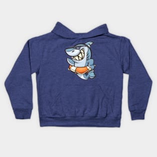 Lifesaver shark Kids Hoodie